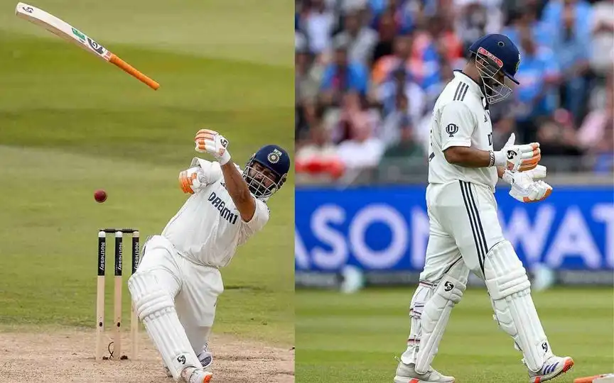 Flying Bat Of Rishabh Pant Is Back! Indian Star Loses His Blade During Wild Swing vs ENG